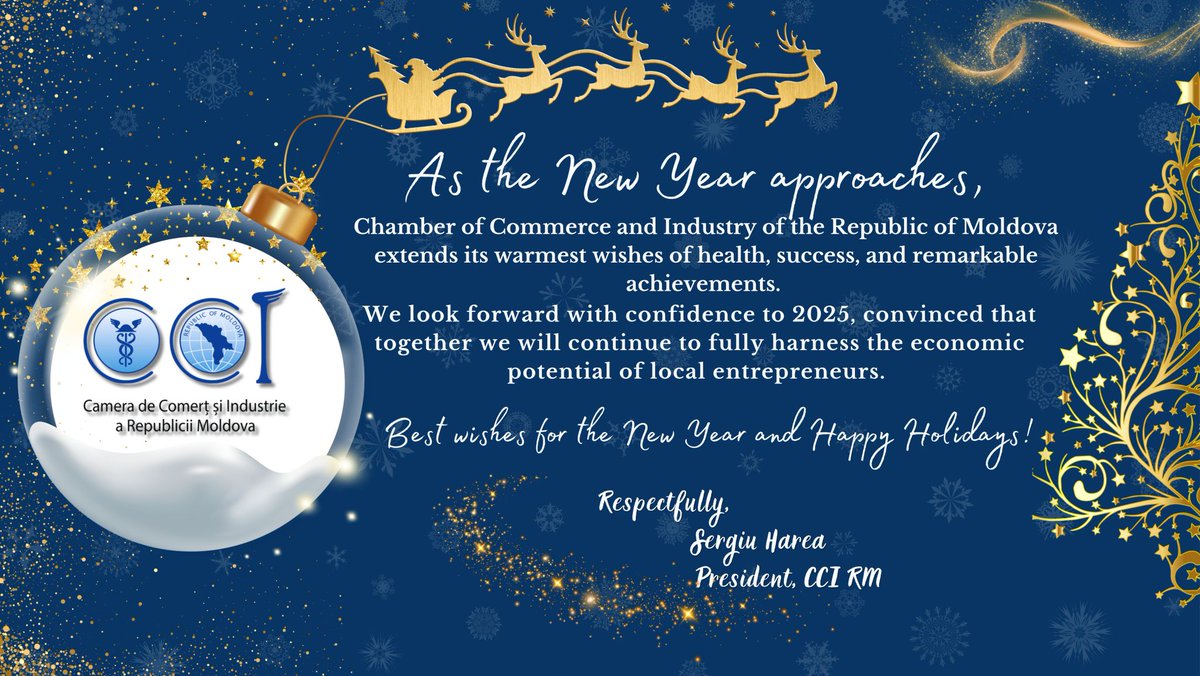 Camera de Comerț si Industrie a RM tweet media