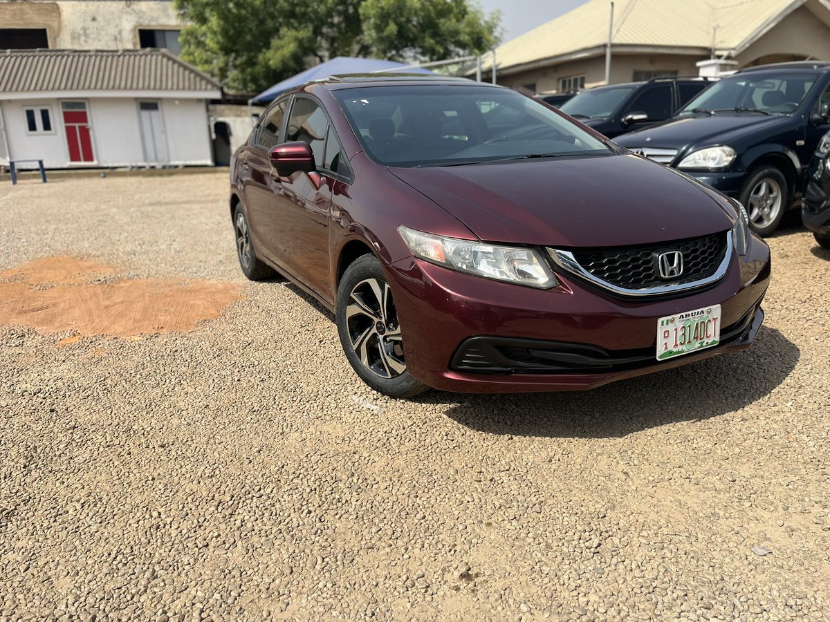 Abmoya_'s tweet photo. HONDA CIVIC EX 2014

KEYLESS 

SUNROOF

FOREIGN USED

DUTY PAID 

CLEAN ✅

🏷️ 13.2m

Dm if interested https://t.co/gR7v2aGlqR