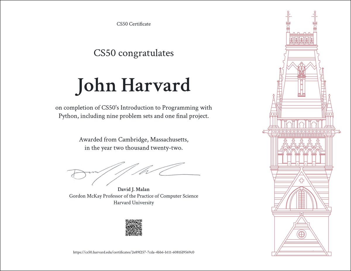 swapnakpanda's tweet photo. 3. Harvard University

❯ Computer Science
https://t.co/sCcTd55vON

❯ Python
https://t.co/Uzx6dDrcA4

❯ AI
https://t.co/WPhscGRxbI

❯ Web Dev
https://t.co/Md6iY3W62Y