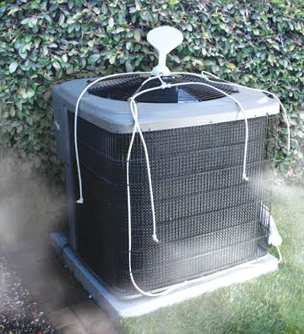 FarmShow's tweet image. The Cool-n-Save aims to maximize the value of your air conditioner. “It’s an award-winning misting system for residential air conditioning units,” says company representative Des Barkes. #airconditioning #addon #ImprovesEfficiency farmshow.com/a_article.php?…