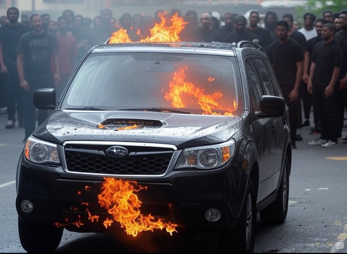 Afro_254's tweet photo. 🔥STONE 🔥OVERTURN AND 🔥BURN

Unmarked Subarus, Double cabins or any civilian vehicle that will be carrying masked, plain cloth criminals MUST be STONED, OVERTURNED and BURNED.

 #FreeKibet #FreeBillyMwangi #FreePeterMuteti #FreeBernardKavuli #EndAbductionsKE https://t.co/5W6p5DPFAZ