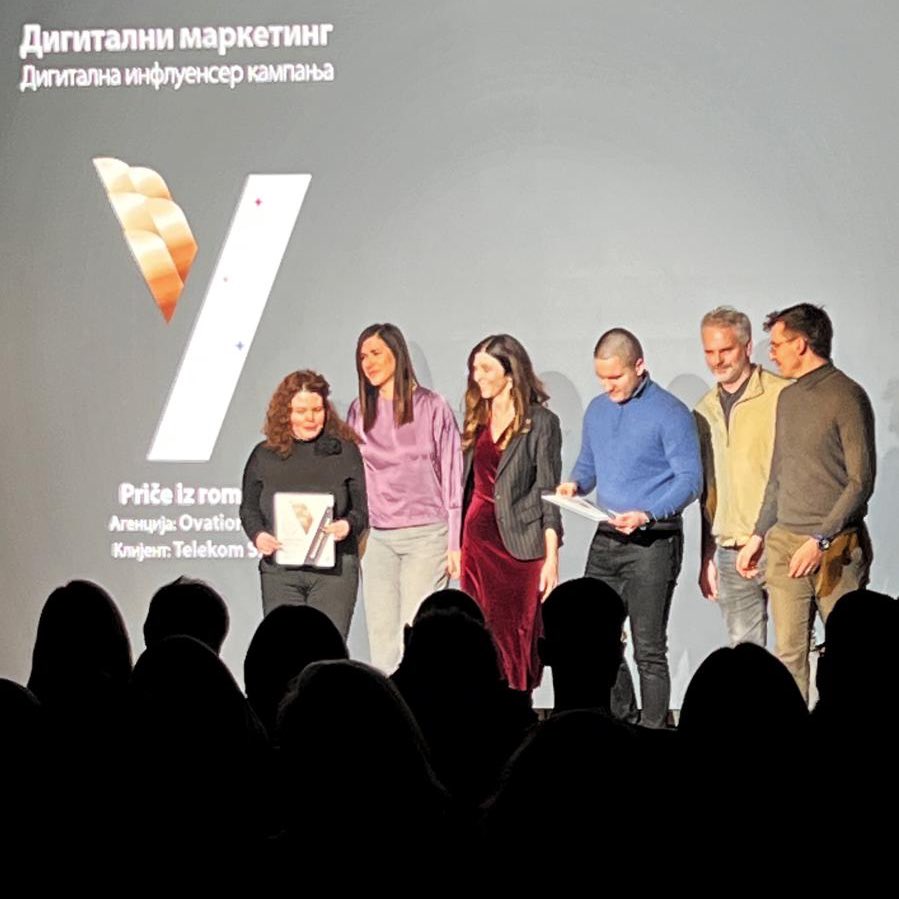 Ovogodišnji Dan UEPSa doneo nam je nagrade u 4 kategorije:

🥇 OOH - AcademIAA
🥇 Online digitalna kampanja - Libresse pitanja koja samo žene čuju
🥈 CSR Profitna kampanja - Libresse
🥉 Influenserska kampanja - mts Priče iz rominga

Hvala timovima, žiriju i klijentima 🎄❤️