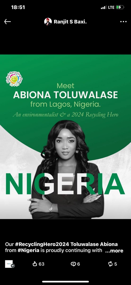 DatesFoundation's tweet photo. Season’s greetings.

Our founder @QueenLashe was featured by Global recycling foundation. https://t.co/eSFgVH85w0