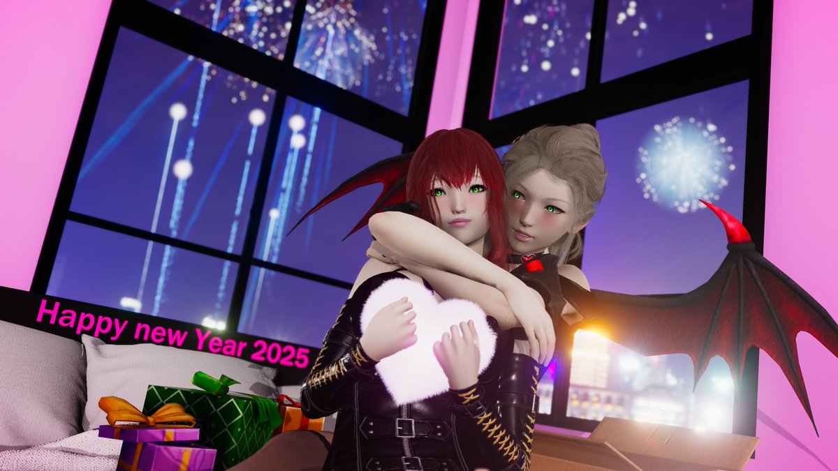 SXT96's tweet photo. Merry Christmas and Happy new year everyone :)
#merrychristmas #happynewyear #hs2 #Honeyselect2 #sxt96 https://t.co/nk12kS0w9R