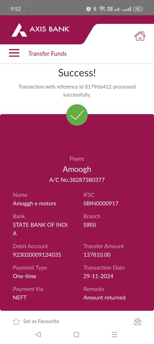 santhoshshebbar's tweet photo. @qrtautoparts fraud company. Take amount, generate invoice and eway bill but materials not dispatched. They also make fake screenshot about refund. Amount will not credited. https://t.co/xUs4cMwnte