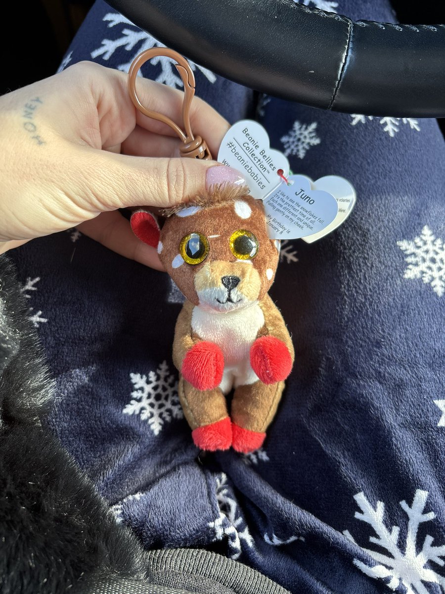 nvestergom's tweet photo. @TyInc went on a CVS tour yesterday and acquired Juno + Crumble whom I love but it’s not the same 🥲 https://t.co/9eLImuvgUj