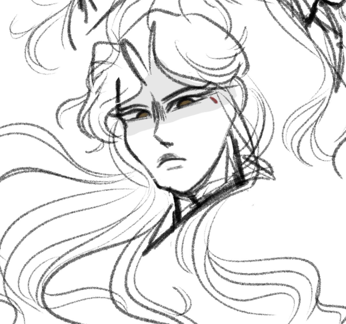 SkyAzureEclipse's tweet photo. doodling the guy #misvil https://t.co/R73tpFqzFH