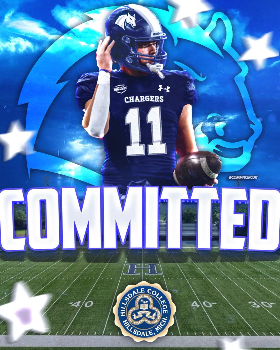 100% Committed ⚪️🔵 #ChargeOn <a href="/Hillsdale_FB/">Hillsdale Football</a> <a href="/ToledoCCHS_FB/">Central Catholic Football</a>