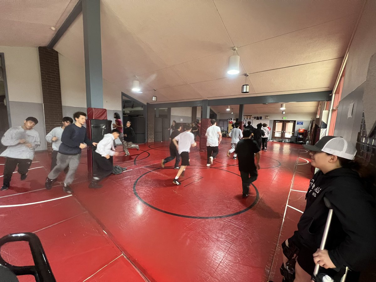 🚨 Special Guest in the room today‼️

c/o 2023 grad and Dakota Wesleyan wrestler Isabelle Camarillo is in the building!

#GoCadinals