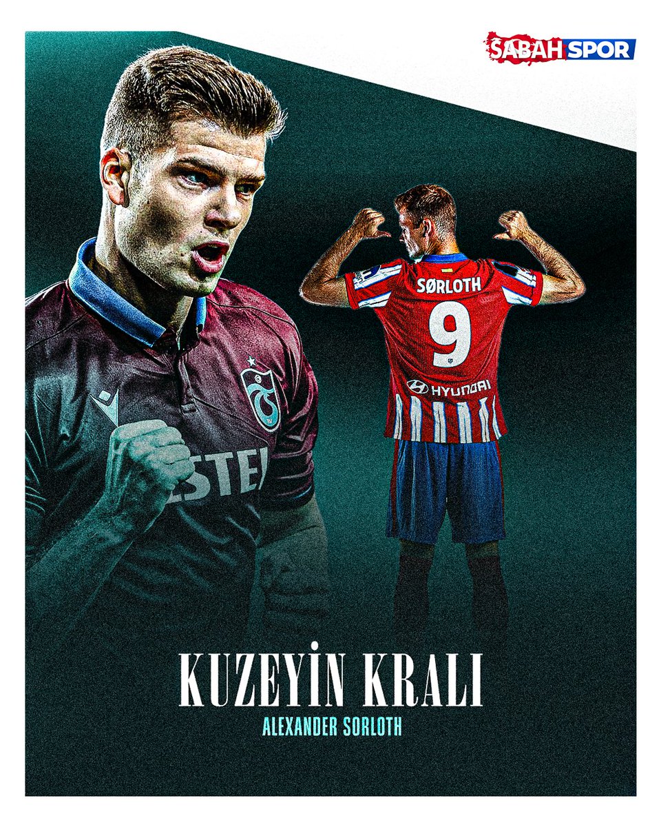 👑 'Kuzeyin Kralı' Alexander Sörloth, bir fırtına gibi esmeye devam ediyor!

◀️ Trabzonspor'dan önce 
👕 150 maç
⚽️ 42 gol
🎯 23 asist

▶️ Trabzonspor'dan sonra
👕 243 maç
⚽️ 97 gol
🎯 27 asist