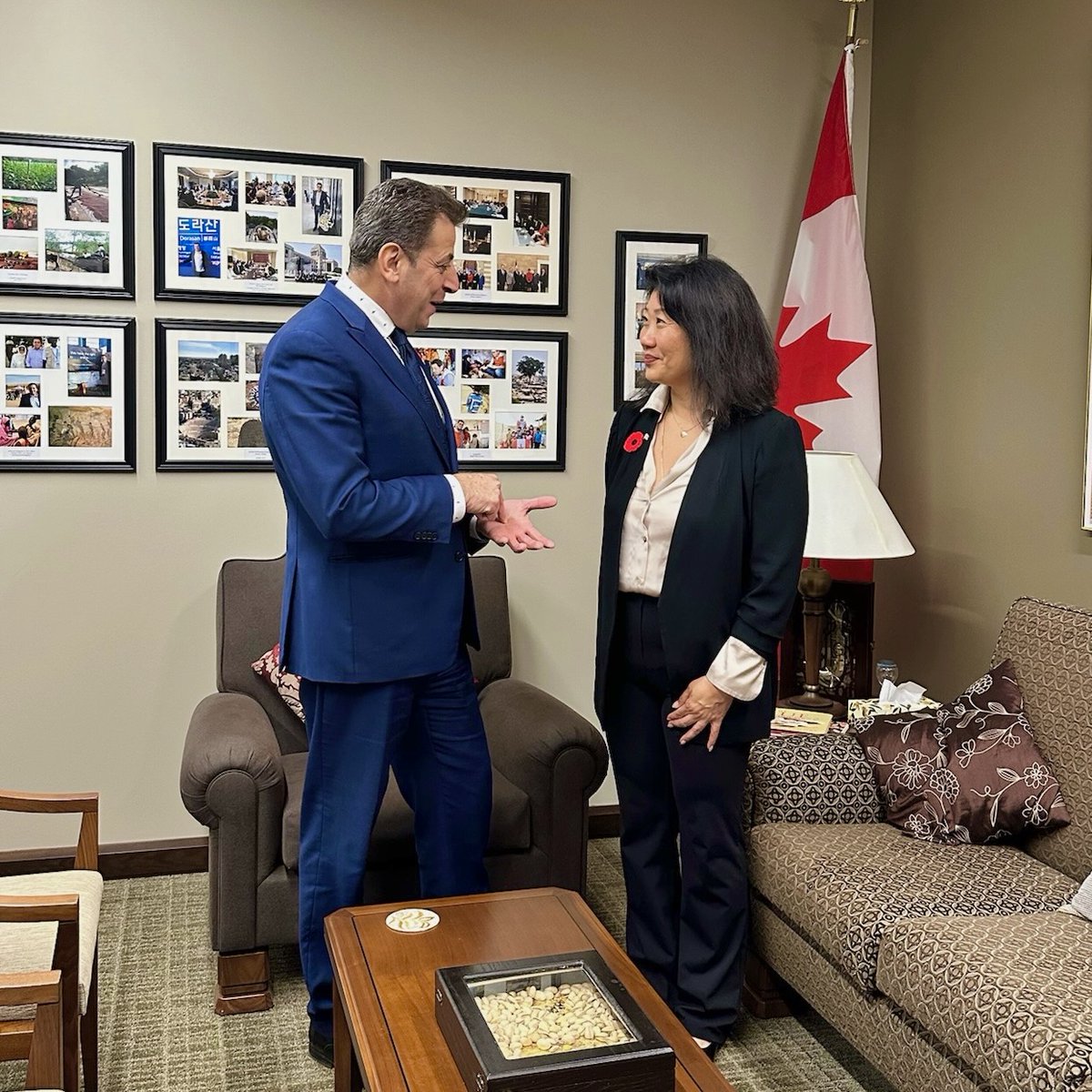 M.P. @aboultaifziad_ met with CEO <a href="/paulinac/">paulinac</a>  to discuss the tremendous impact of the #TerryFoxHumanitarianAward in inspiring the next generation of humanitarians to carry forward #TerryFox’s legacy. Thank you, M.P. Aboultaif for your ongoing support of the #TFHA. 
#CDNpoli #CHPC