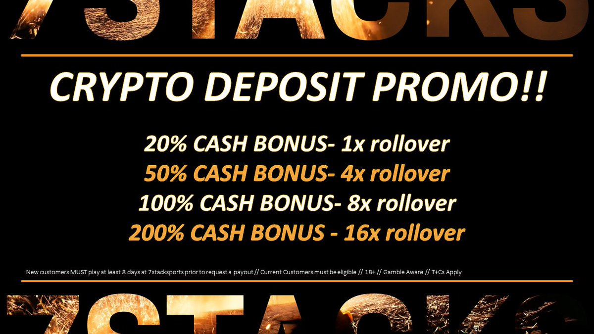 🚨Looking for a HUGE CASH BONUS??

Deposit using crypto and take advantage of our amazing CASH BONUSES!!💵💵