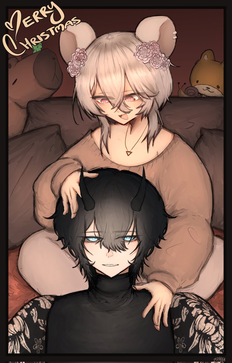 Shiiibada's tweet photo. Christmas gift for my bf 💙 🌲 https://t.co/9727QNLqi4