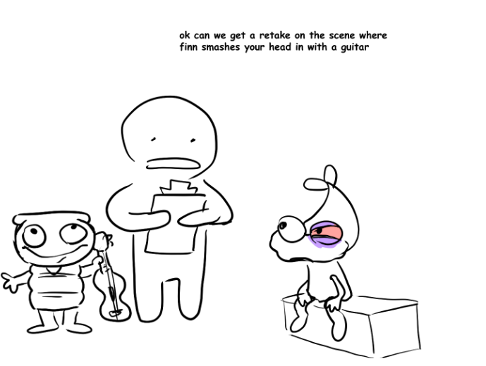 crakheglim's tweet photo. actually i think if thr toons were actually acting and it wasnt animated  this show would get shut down quick  for animal cruelty or something https://t.co/EbEmoz5lSP