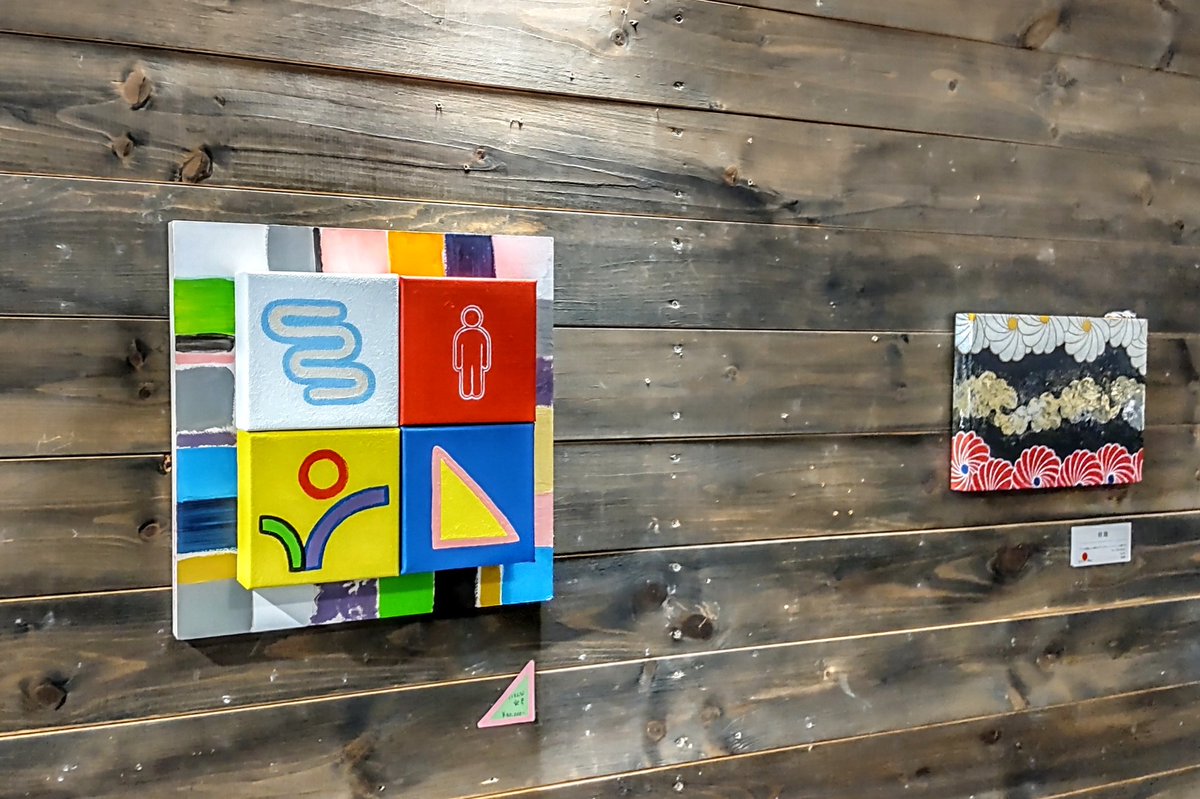 hkakuki's tweet image. PLANT/ART Lab OMM「SELECT」

何かのモチーフを描き続けている拘り作家様のグループ展だそうです
なるほど
わにぶちみき さん　FUKEI
ふるやみか さん　　記号
石橋萌 さん　　　　ウミウシ
andmore
#artlabomm @ARTLabOMM
@miki_wanibuchi @jona3_1 @mmmm_moe