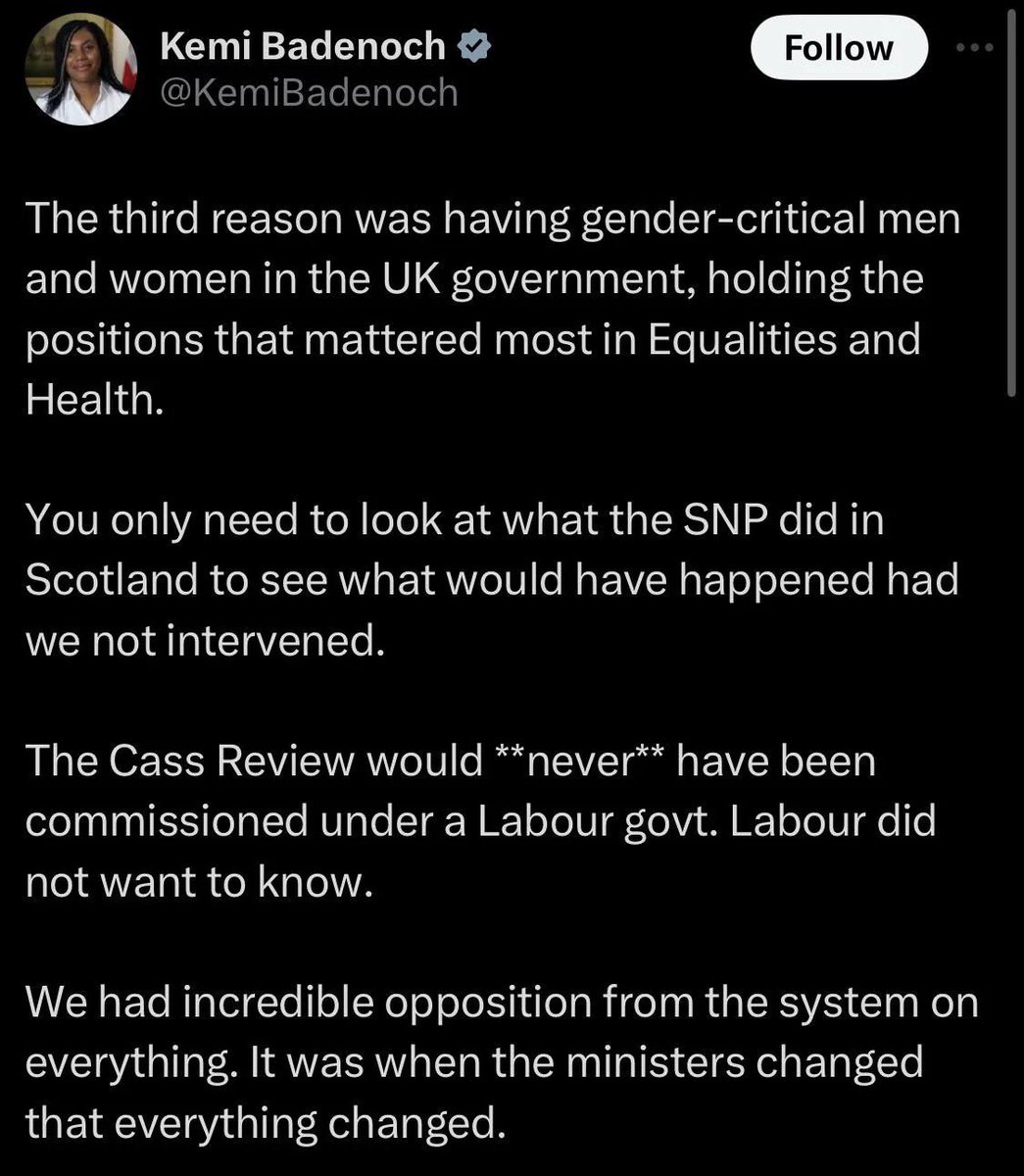 India Willoughby (@indiawilloughby) on Twitter photo This article is so full of garbage, but typical of UK Right Wing media. In fact, it’s pure fiction <a href="/TheCeliaWalden/">Celia Walden</a> . See attached images. Hilary Cass is not a world renowned paediatrician. She’s a gender critical lesbian, who’s never worked with trans people. Cass was This article is so full of garbage, but typical of UK Right Wing media. In fact, it’s pure fiction <a href="/TheCeliaWalden/">Celia Walden</a> . See attached images. Hilary Cass is not a world renowned paediatrician. She’s a gender critical lesbian, who’s never worked with trans people. Cass was