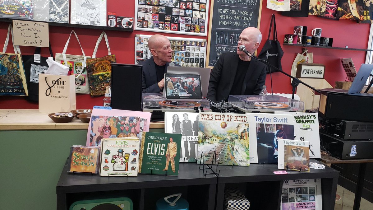 Here with Vince &amp; Reed! <a href="/erasureinfo/">Erasure (Official)</a> #erasure