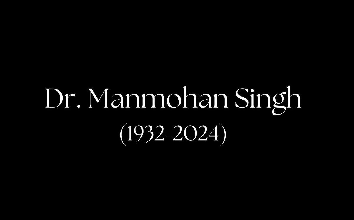 Myepica's tweet image. Another day. Another legend. Gone forever. Rest in peace.  #Manmohan #ManmohanSingh मनमोहन सिंह