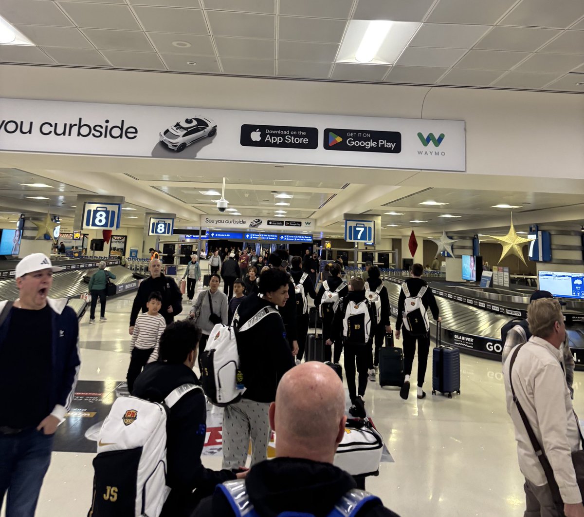 The Colonials have landed!