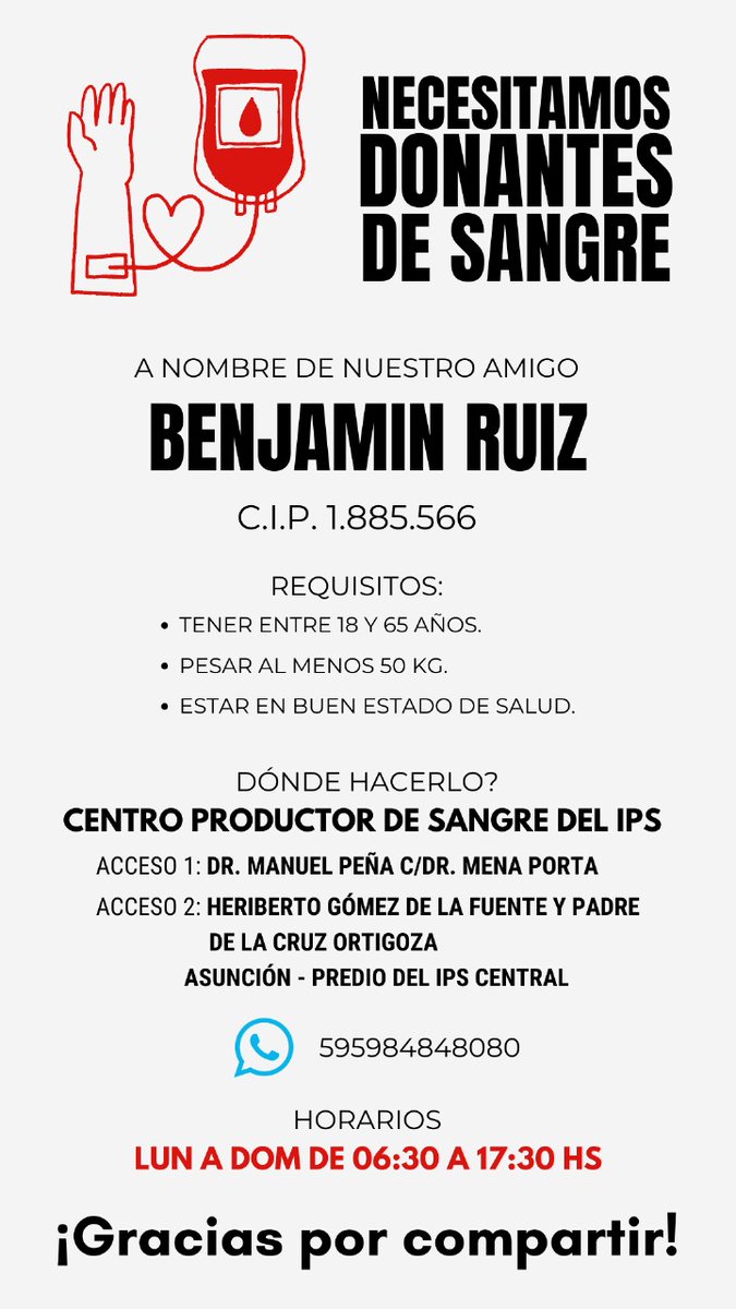 Para un amigo, por favor