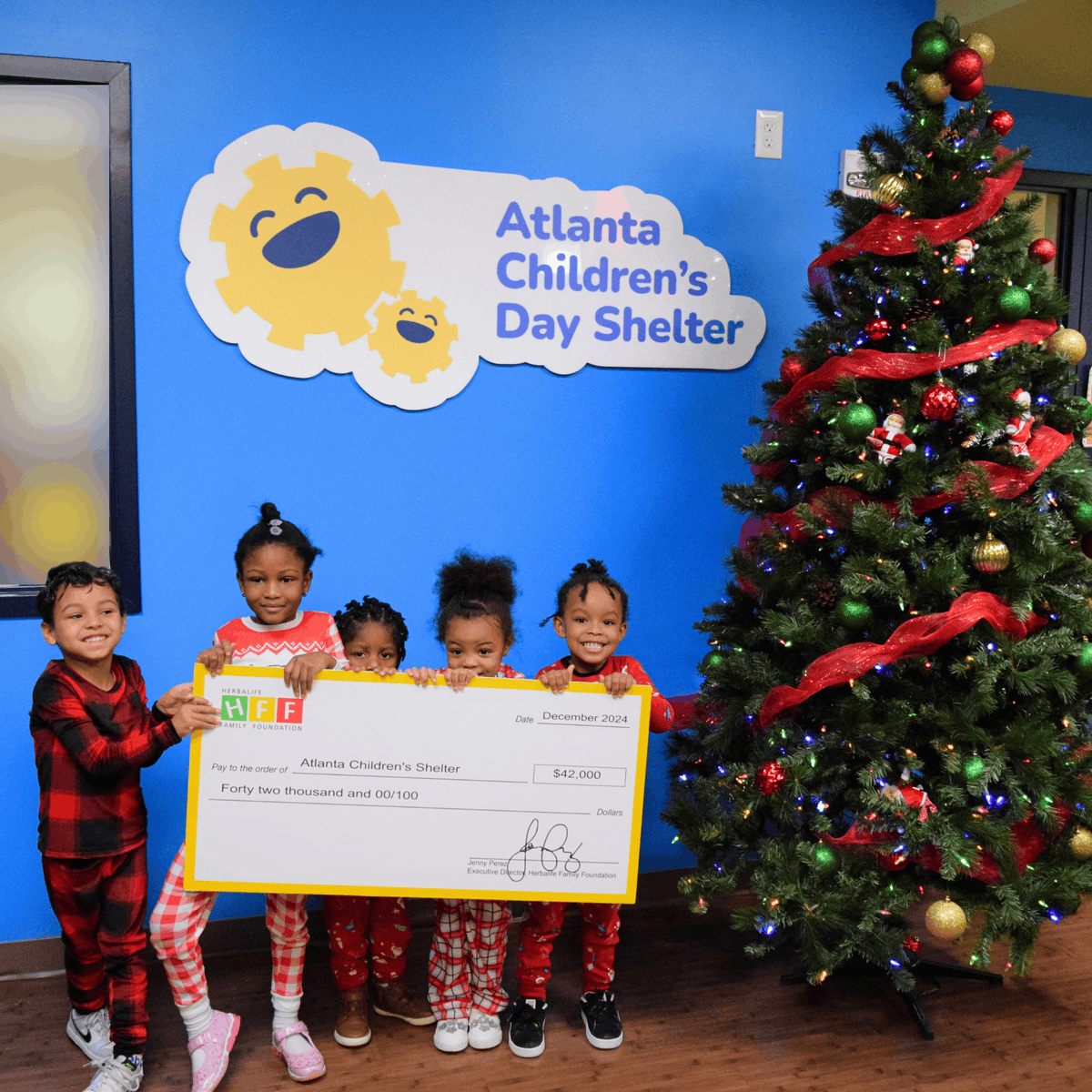 Happy Boxing Day! We're double posting today to let you know that we received a $42,000 grant from <a href="/Herbalife/">Herbalife</a> Family Foundation! This grant funds a significant portion of our nutrition program, guaranteeing students with 2 meals and 2 snacks a day! Thank you, Herbalife!