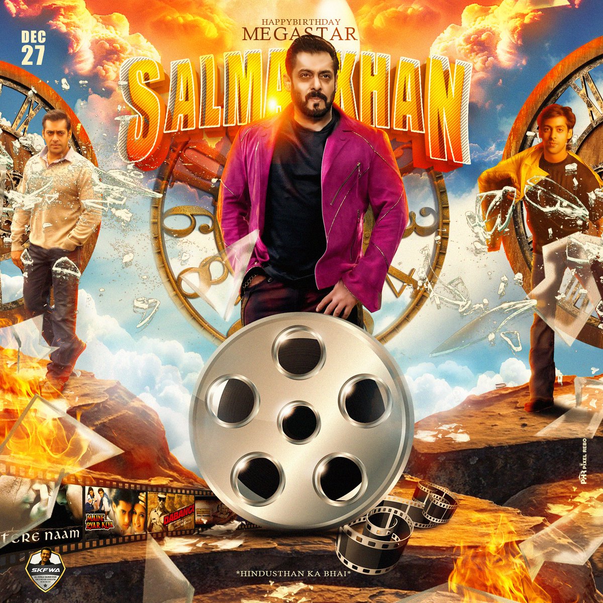 design_harishr's tweet image. Here is #Skfanskerala CDP to cerebrate #SalmanKhan𓃵 Bhai&apos;s Birthday ❤️🔥
#HappyBirthdaySalmanKhan 
#Sikandar #SikandarTeaser #SalmanKhanBDayCDP