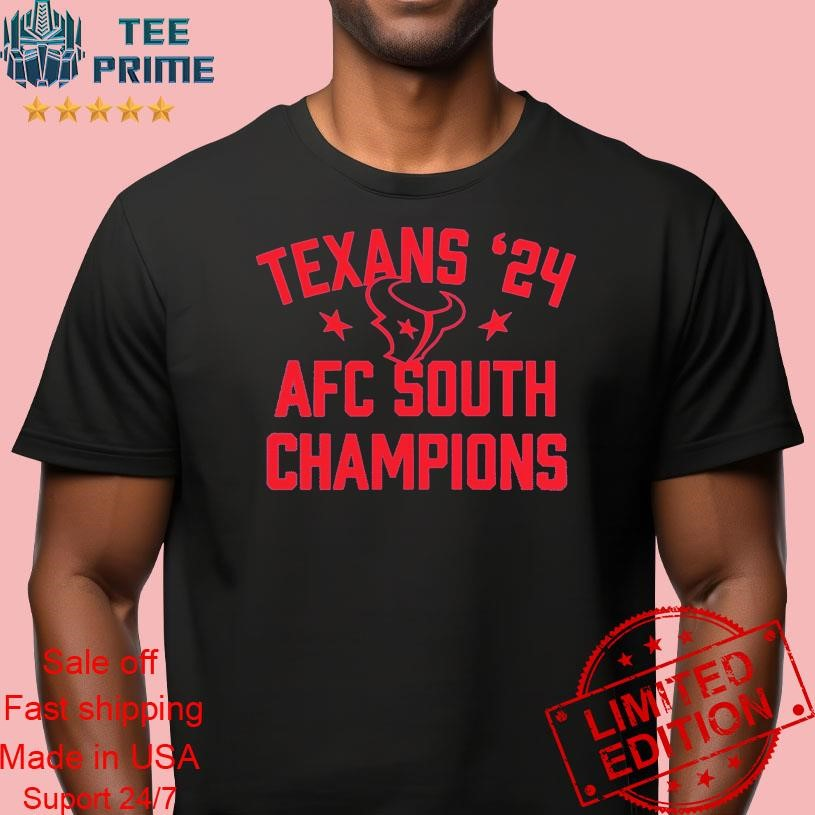 TeesPrime's tweet photo. Original Texans ’24 AFC South Champions Shirt
https://t.co/0hbNUX5vKX https://t.co/cyr4KXc84C