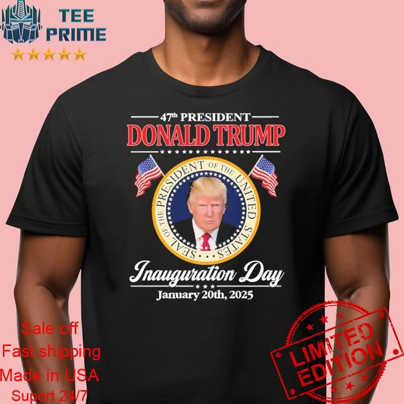 TeesPrime's tweet photo. Original Donald Trump 47th President Inauguration 2025 Shirt
https://t.co/lqKwPJeq4L https://t.co/eNZ6WWp1pR
