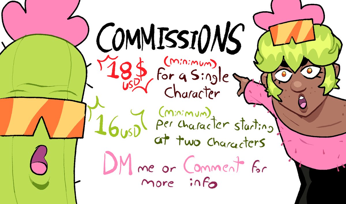 OSWELT! COMMISSIONS ARE OPEN AGAIN (0/5) tweet media