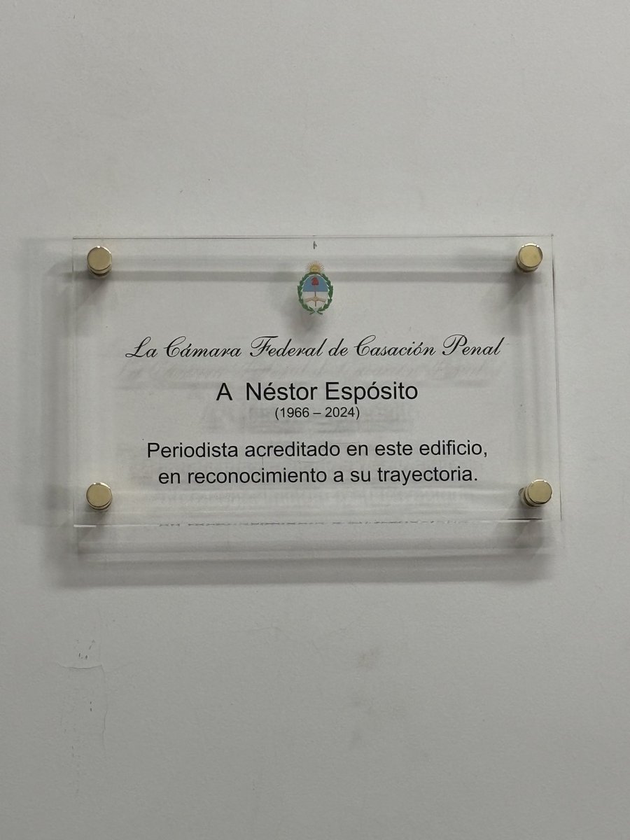 Te hubieras sonreído, ⁦<a href="/nestoresposito/">nestor esposito</a>⁩.
Y el domingo hubieras vuelto a escribir las barbaridades de Comodoro Py