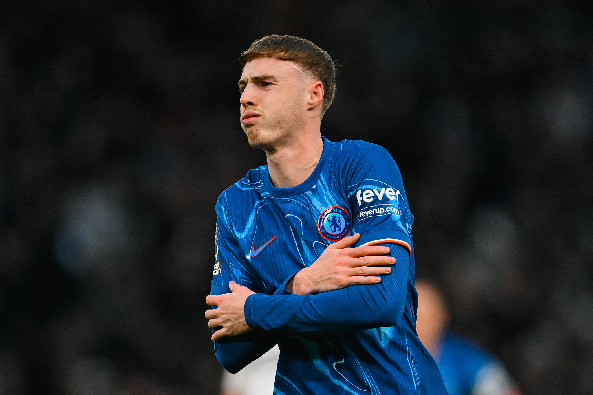 Cole Palmer celebrando un gol ante el Fulham. Fuente: Chelsea en "X".