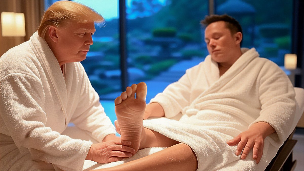 There's one true leader, and his gimpy bitch.

#PresidentMusk
<a href="/elonmusk/">Elon Musk</a>