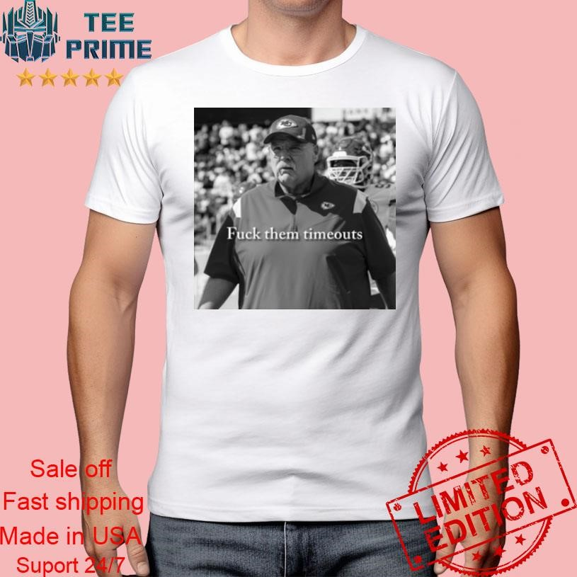 TeesPrime's tweet photo. Original Fuck Them Timeouts Tucker D. Franklin Andy Reid Shirt
https://t.co/RyLmnekqFz https://t.co/Mq0Ensx0d0