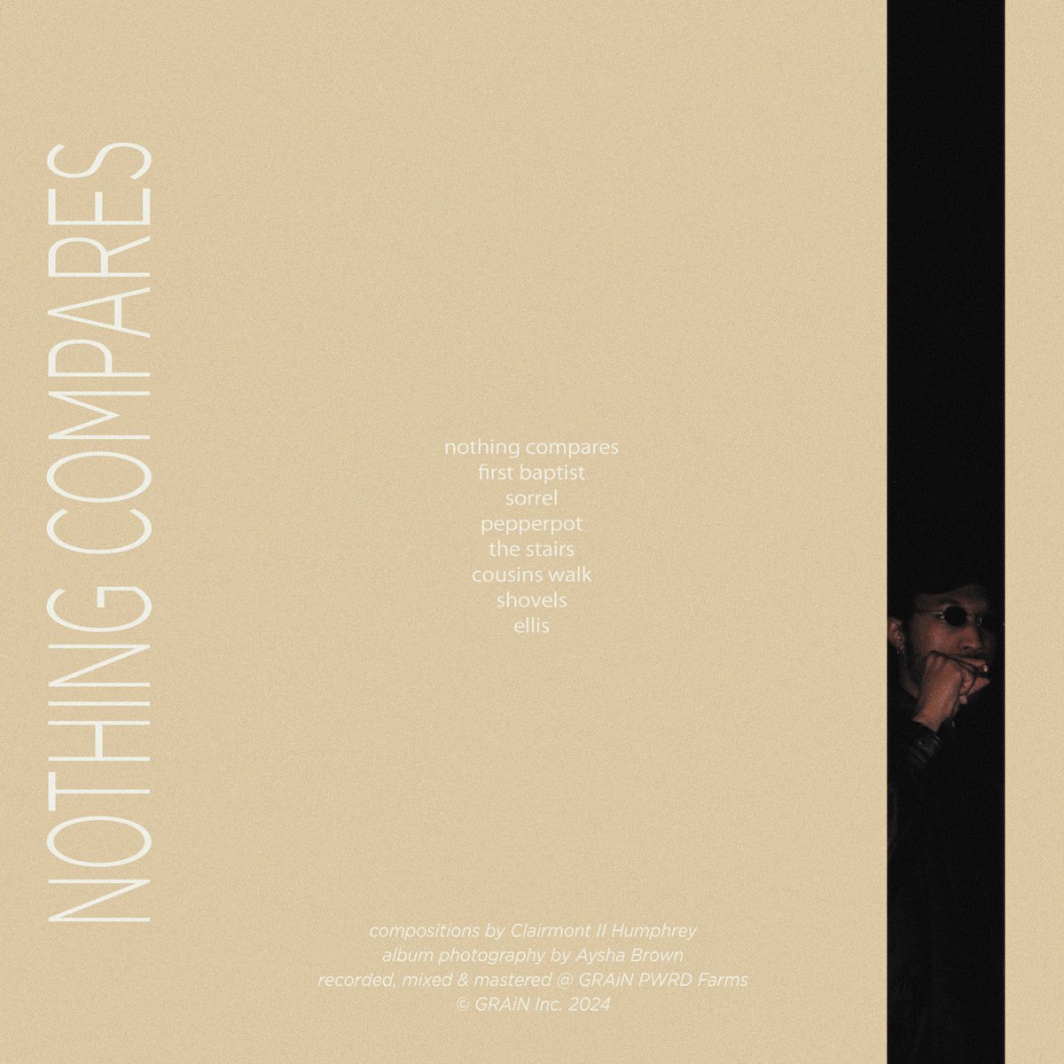 "Nothing Compares" - grainpwrd.com/nc

Compositions by Clairmont II Humphrey. Photography by <a href="/ayshabeee/">Beee🐝</a>