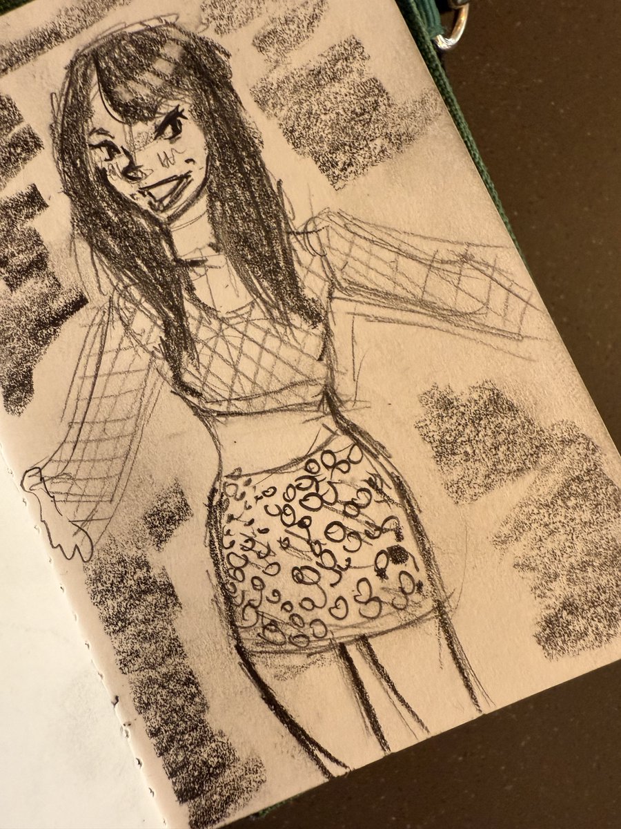 KevinPeterson's tweet photo. Not one, but two @ItsHollyBrown holiday fits and I want to draw all of her adventures https://t.co/ozWh3obD6r