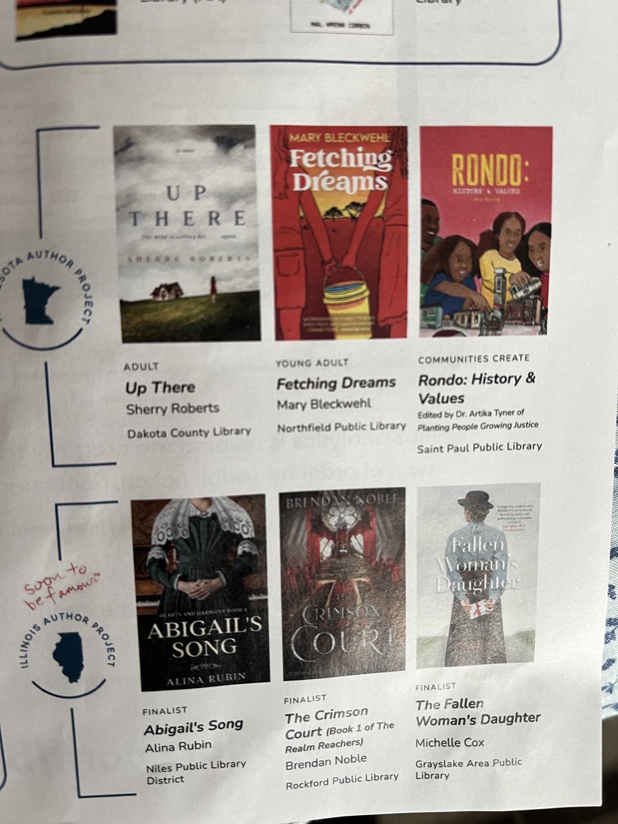 Thank you LIBRARY JOURNAL for the full spread inside your December cover recognizing my book FETCHING DREAMS as a 2024 YA book of the year winner!⁦<a href="/IndieAuthorProj/">Indie Author Project</a>⁩ 
#immortalworks