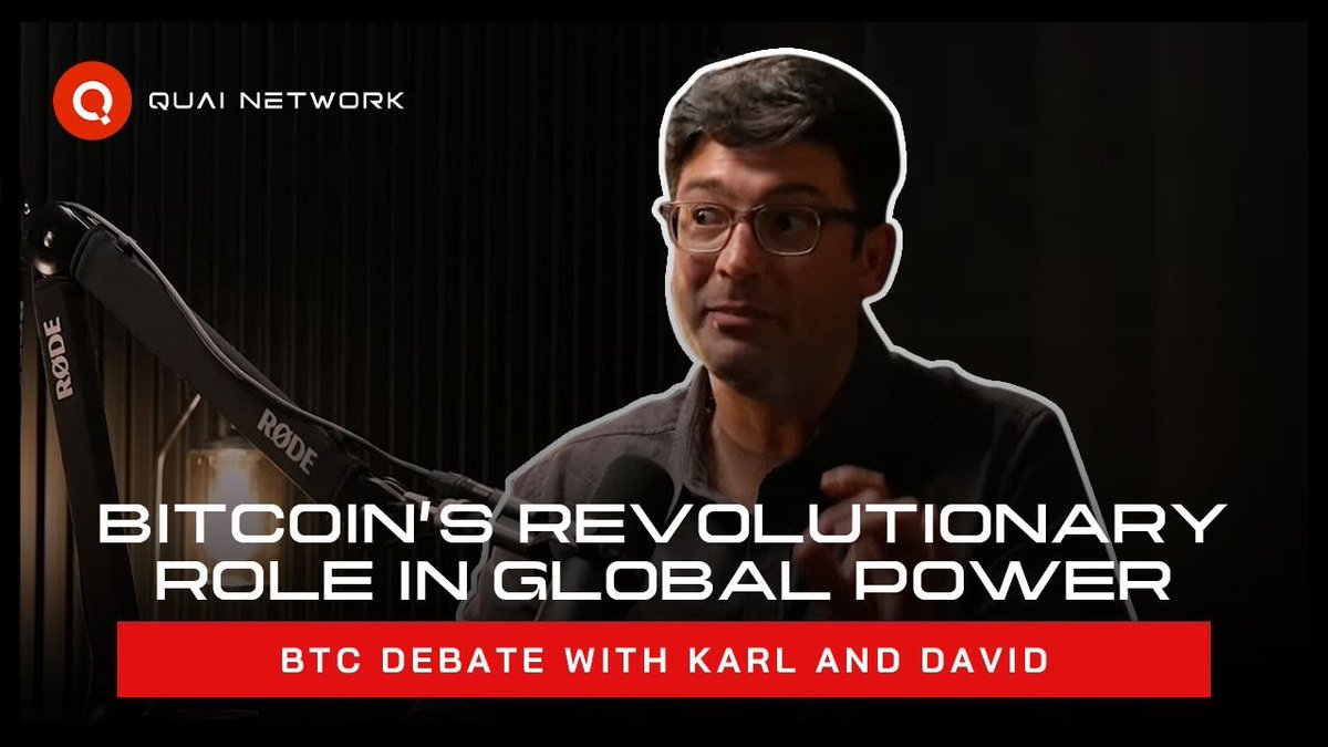 New clip is up on our YouTube!

Do you think crypto is actually challenging the global financial system?

youtu.be/c00fT9D-Fn8
