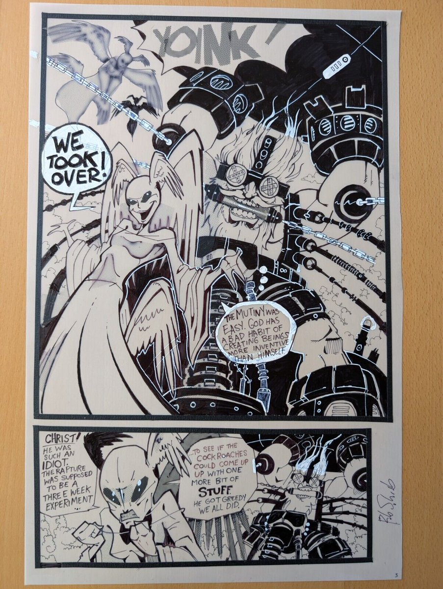 AUCTION ENDS TODAY! -- "Original Scud The Disposable Assassin Page, Issue 20 (1998)"  - SIGNED! ebay.com/itm/1767439561… #scudthedisposableassassin