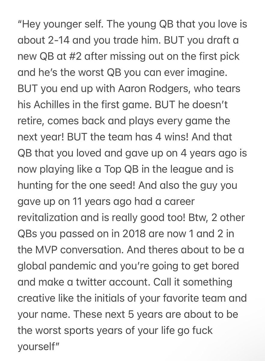 NYJ_Matt's tweet photo. Imagine a Jets fans traveling back to September 2020 in a Time Machine: https://t.co/ONudvYmAxb