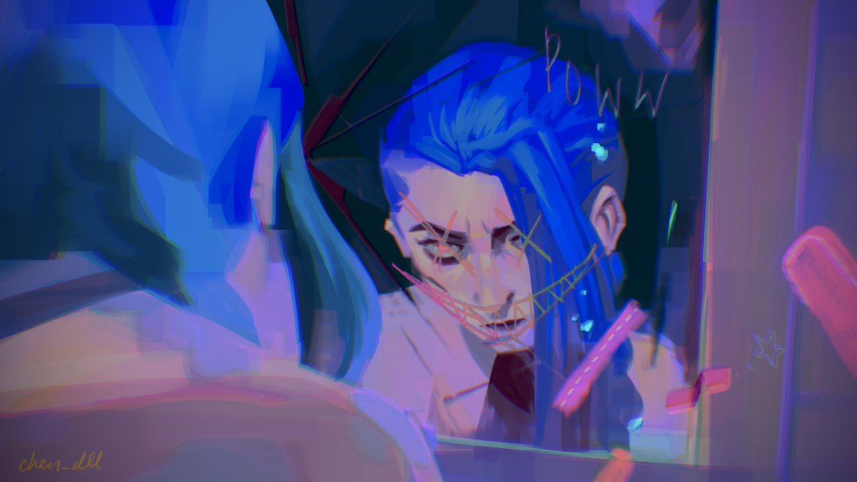 i finally watched arcane and understand why I’ve been seeing so much jayvik fanart #jinx #Arcane