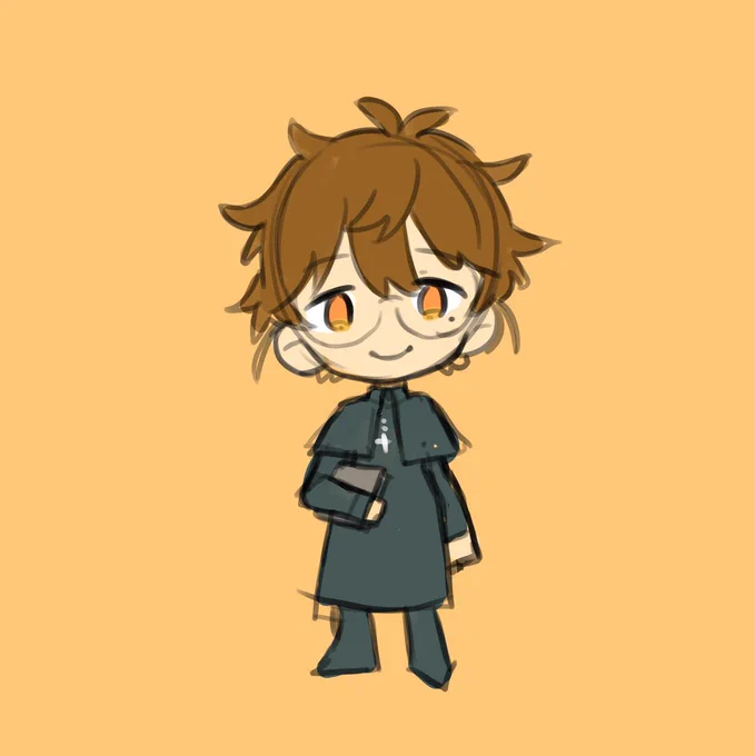 神父服を着た推しもいいよね 