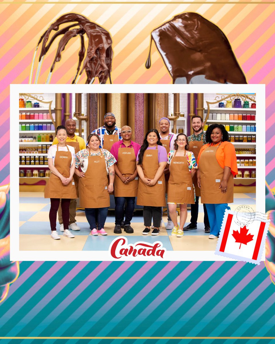 RAPLHEAL's tweet photo. Oh My Canada 🇨🇦 … THE WAIT IS OVER! #GreatChocolateShowdown, Season 4 premieres Monday, December 30 at 9 p.m. ET/ 6 p.m. PT on @Flavour_Network and streaming on @stacktv app🍫 https://t.co/OPkpxEUvo7
