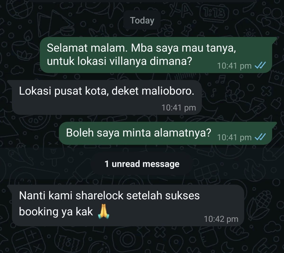 Dikira aku percaya gitu 🙂