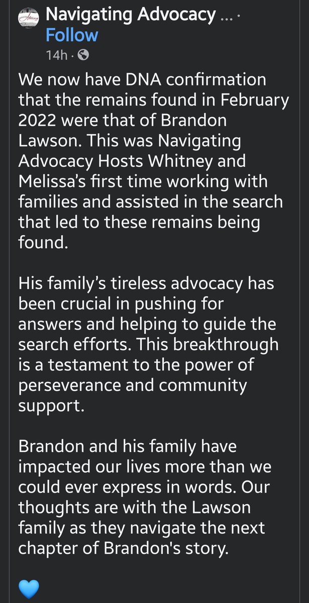 TraceEvPod's tweet image. It&apos;s the outcome most of us suspected, but that doesn&apos;t make it any easier to accept. A father, a son, a brother is gone and the hole cannot be filled.