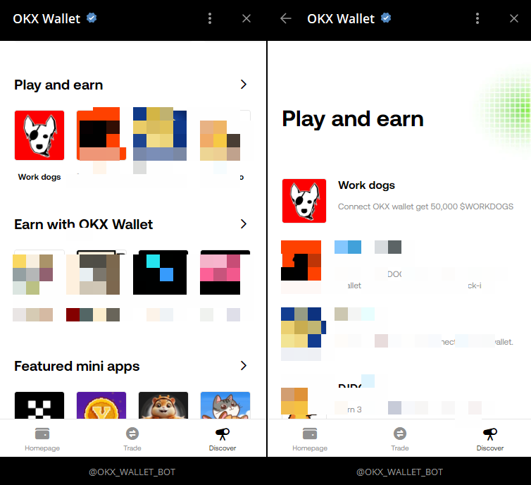 WORKDOGS_X's tweet image. 🦴#WORKDOGS is now available on the OKX mini APP
In-depth cooperation with the OKX platform has begun, and WORKDOGS is moving towards TGE. Keep up with the pace and the future is promising! 🦴