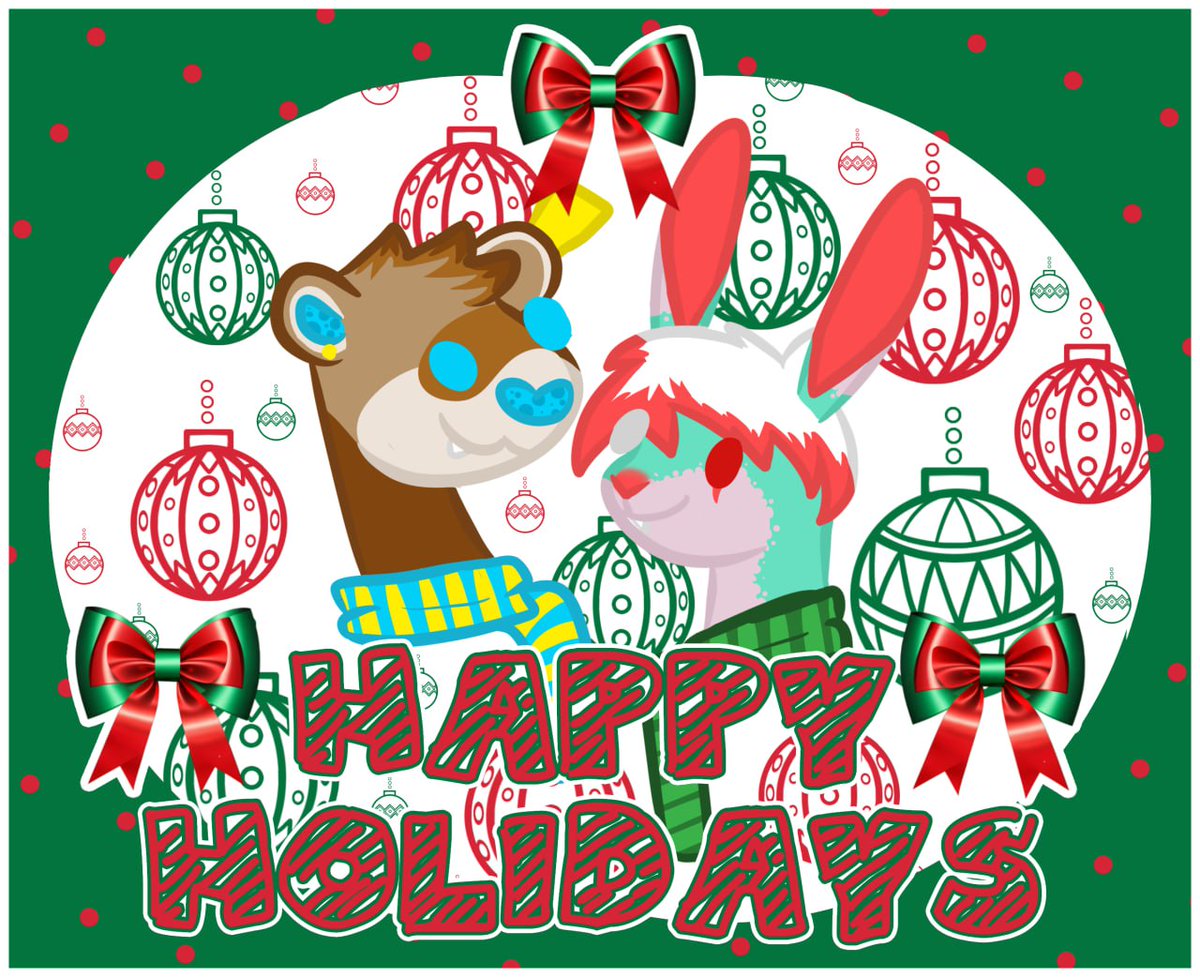 kayce_bean's tweet photo. Happy Holidays Critters 🎄🌟🎁 https://t.co/ZD4sZzS3aq