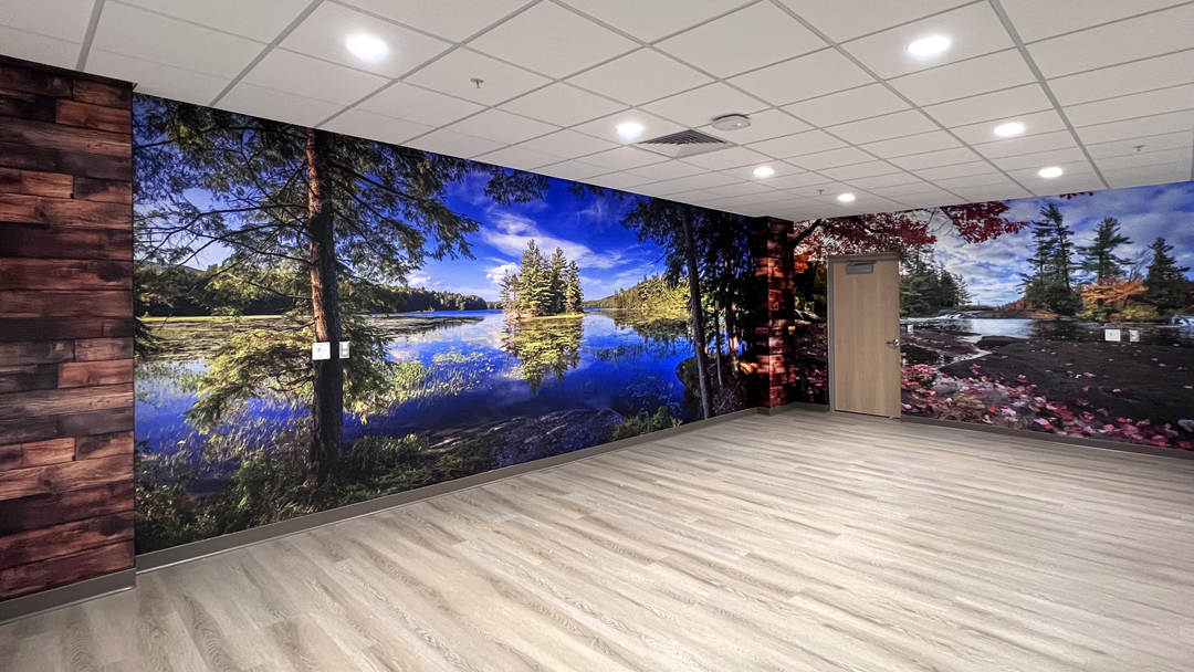 At **A&amp;M Graphics**, we bring your vision to life with our Premium Graphic Environments! 🔮 From concept to completion, our team of Project Managers, Graphic Designers, Printers, and Installers work tirelessly to create spaces that inspire and captivate. 🚀