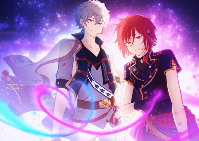 prsk x enstars collab is insane.... I had to look at my old enstars art (2017) and LMAOOO I don't have any Chiaki tho  looking forward to this collab  
