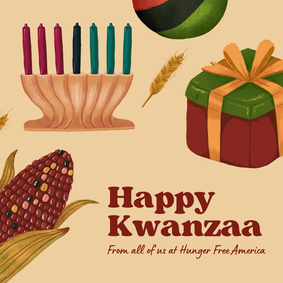 Wishing all who celebrate a happy Kwanzaa!