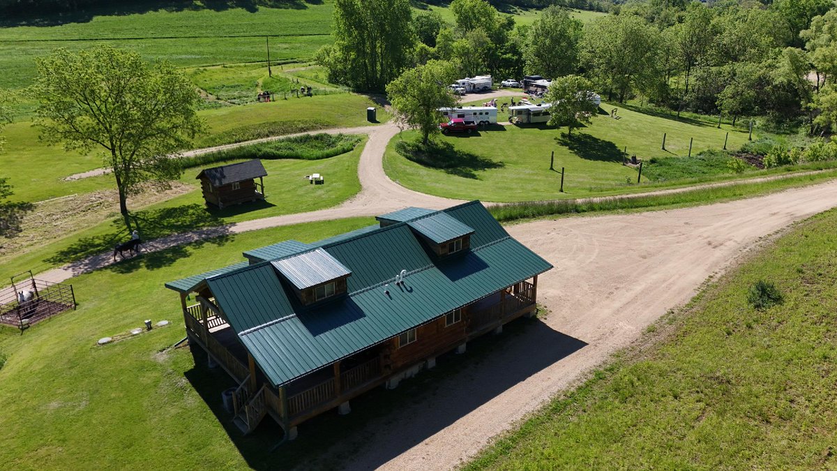 OutbackRanchInc's tweet photo. Experience the perfect getaway in one of our beautiful cabins, nestled in nature with awe-inspiring views. Whether you're relaxing on the porch or exploring the surroundings, serenity and stunning landscapes are always just a glance away. Join us in Houston, Minnesota for your... https://t.co/mSrhJRhsbG